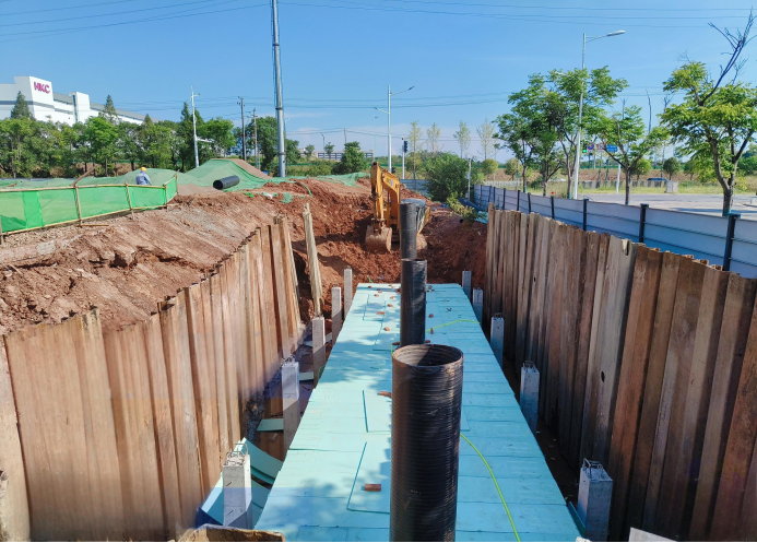 雨水調（diào）節池、預消毒池工程